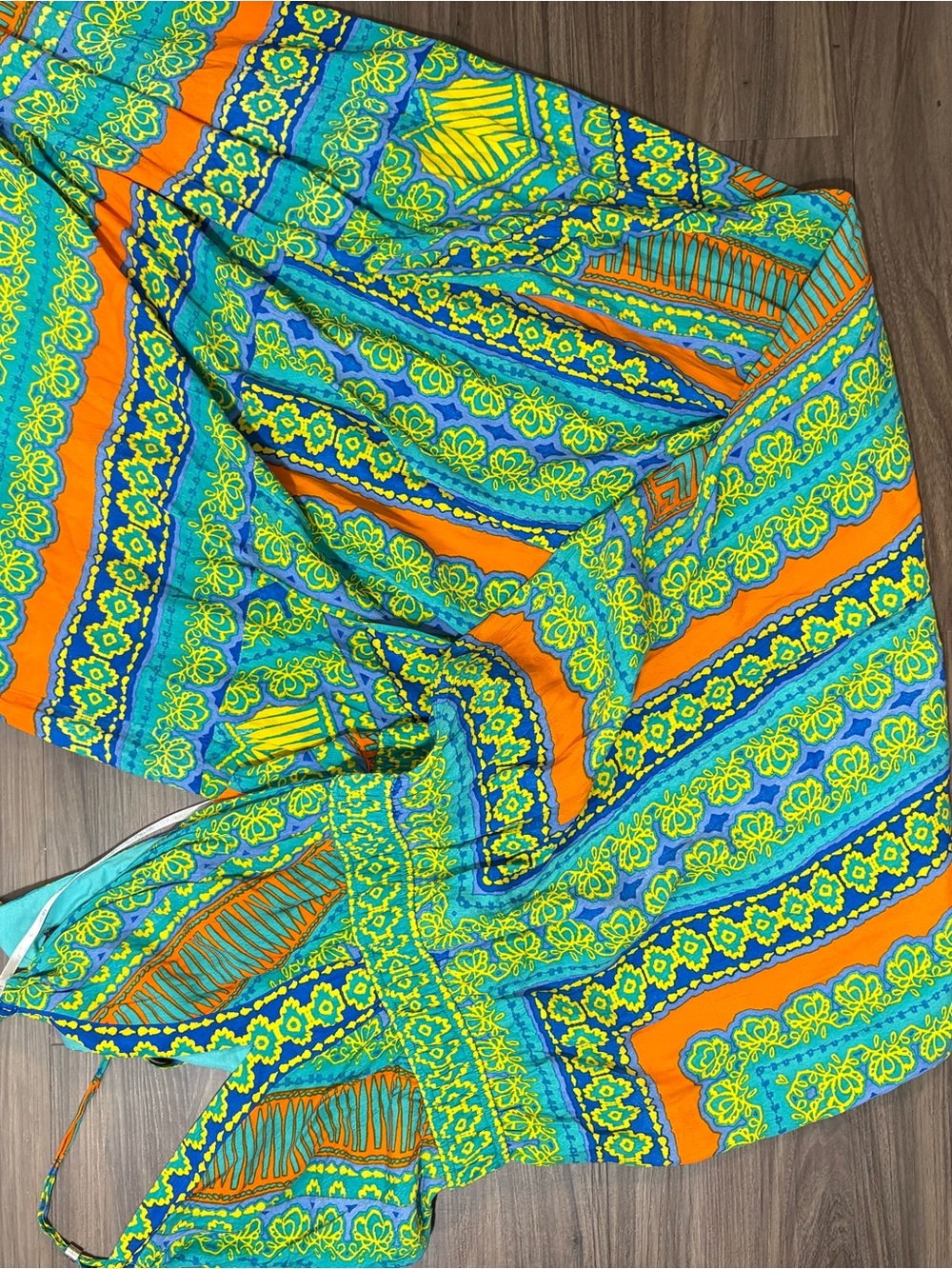 Hale Bob size small Multi-Color Printed Women’s Shorts - Turquoise & Orange
